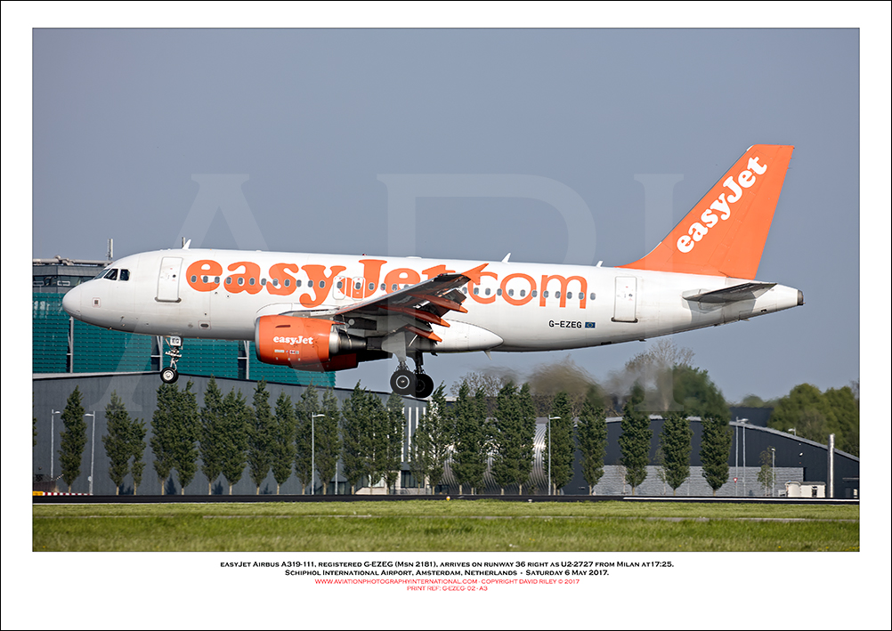 G-EZEG - easyJet Airbus A319-111 (Msn 2181) - 02