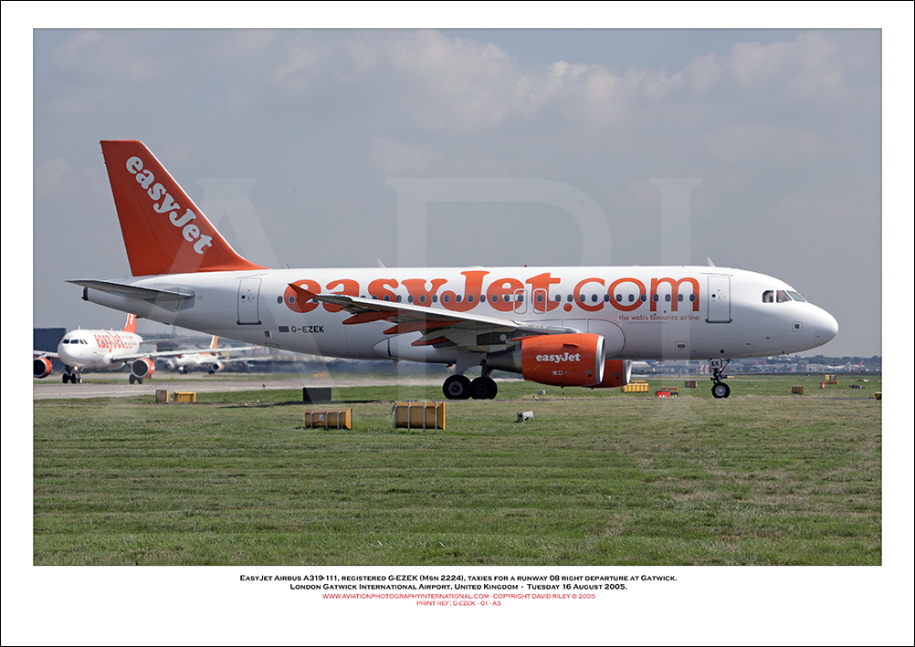 G-EZEK - easyJet Airbus A319-111 (Msn 2224) - 01