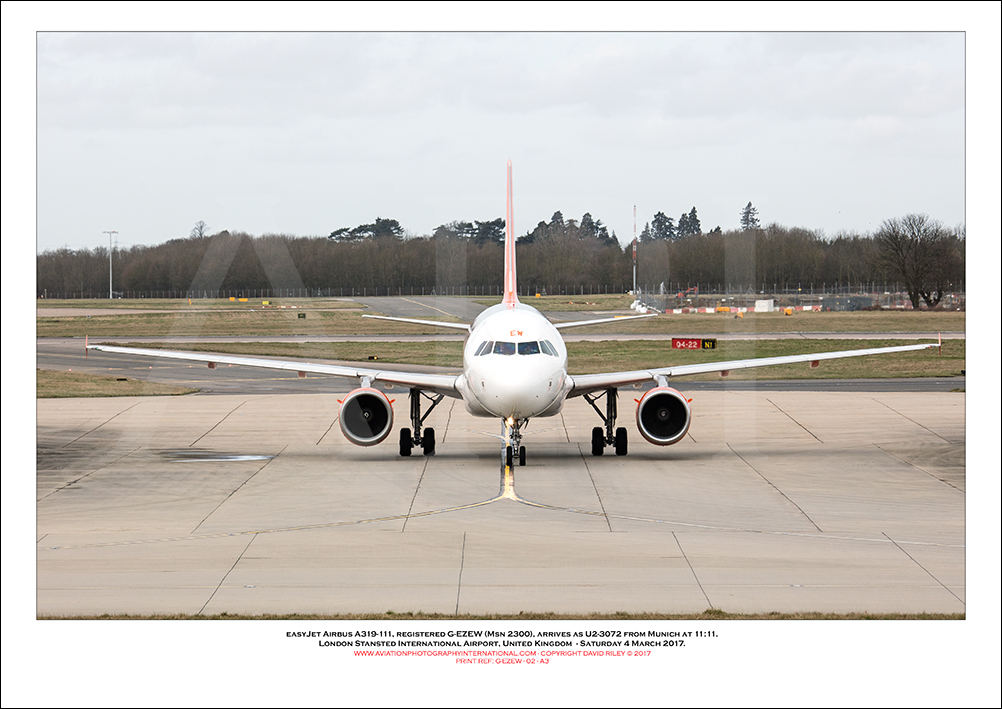 G-EZEW - easyJet Airbus A319-111 (Msn 2300) - 02