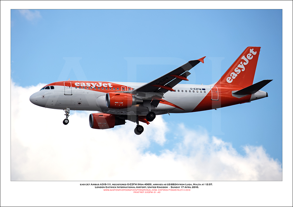 G-EZFM - easyJet Airbus A319-111 (Msn 4069) - 01