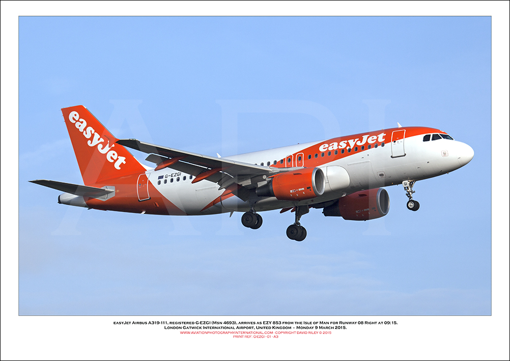G-EZGI - easyJet Airbus A319-111 (Msn 4693) - 01