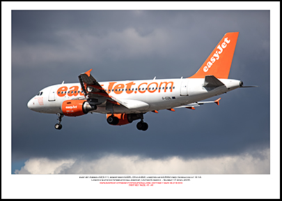 G-EZIL - easyJet Airbus A319-111 (Msn 2492) - 01