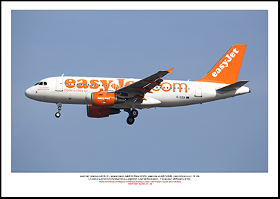 G-EZIX - easyJet Airbus A319-111 (Msn 2605) - 01