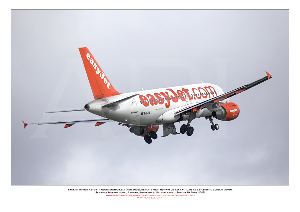 G-EZIX - easyJet Airbus A319-111 (Msn 2605) - 03