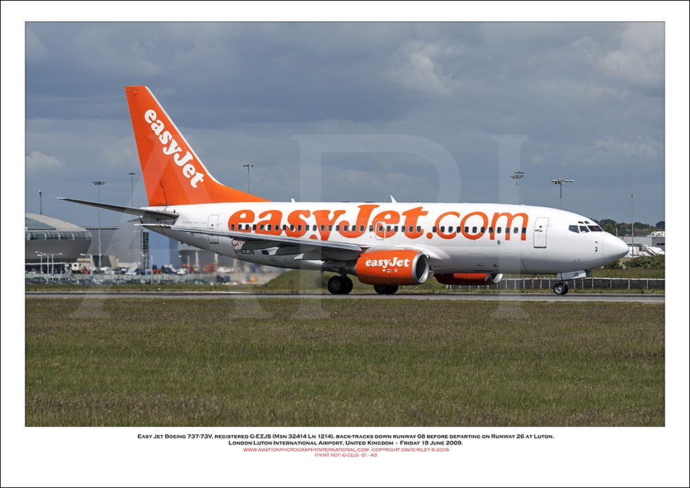 G-EZJS - easyJet Boeing 737-73V (Msn 32414 Ln 1214) - 01