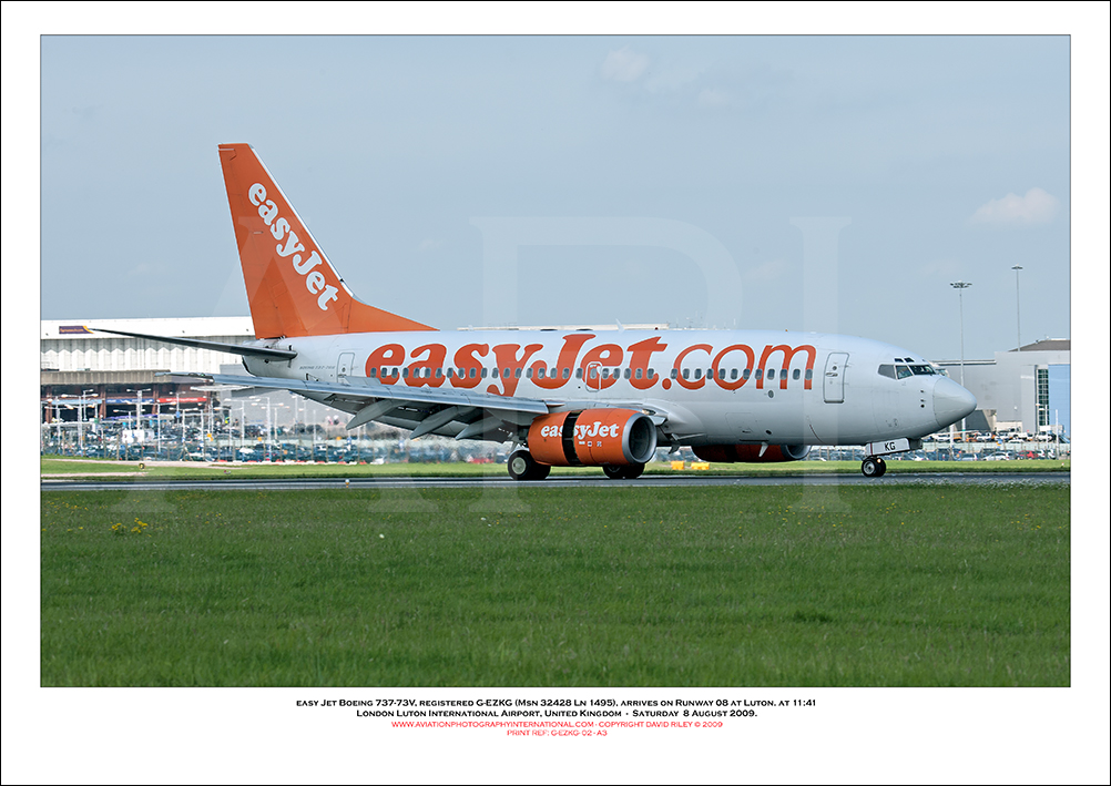 G-EZKG - easyJet Boeing 737-73V (Msn 32428 Ln 1495) - 02