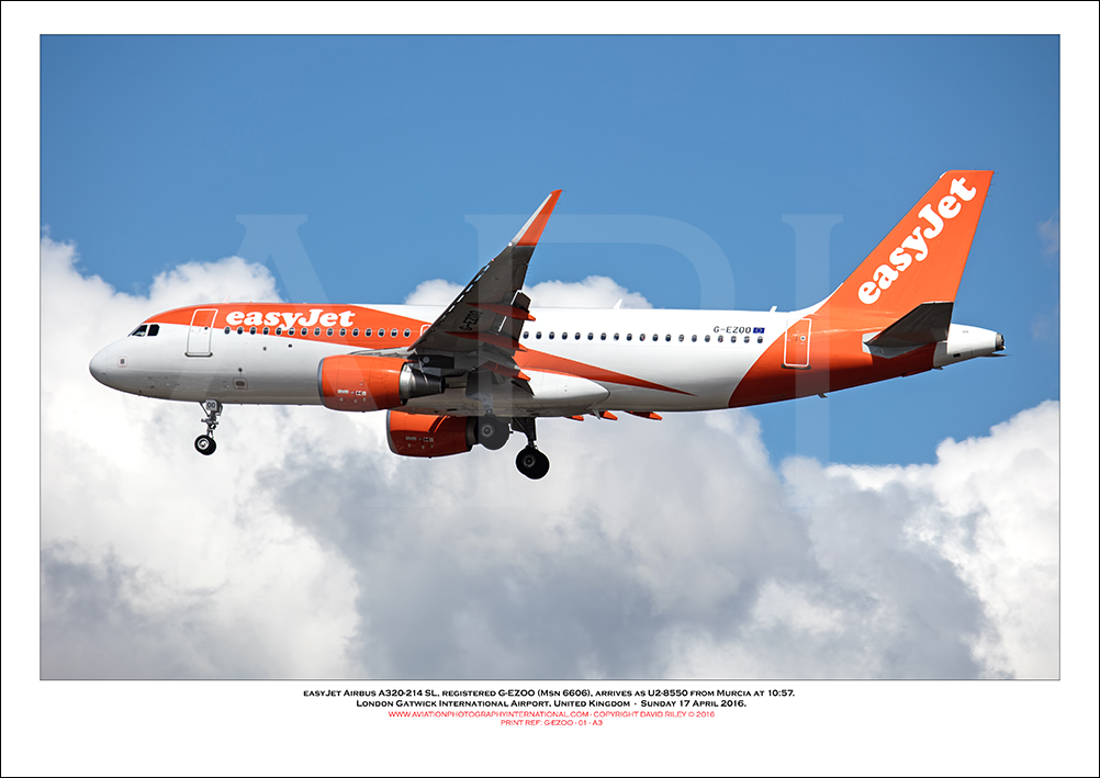 G-EZOO - easyJet Airbus A320-214 SL (Msn 6606) - 01