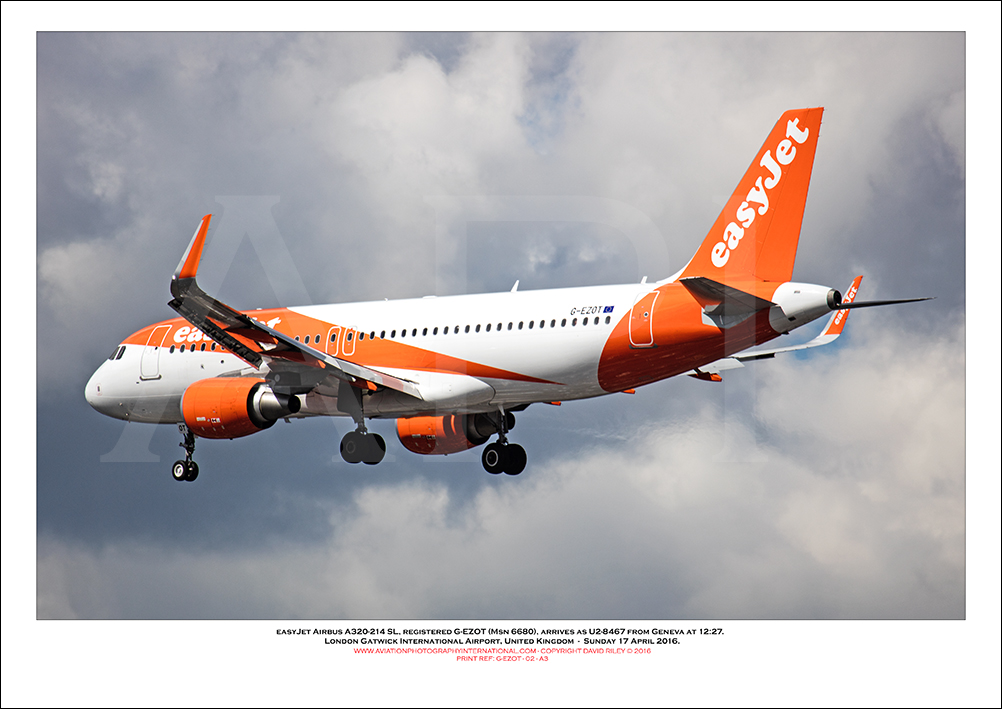 G-EZOT - easyJet Airbus A320-214 SL (Msn 6680) - 02