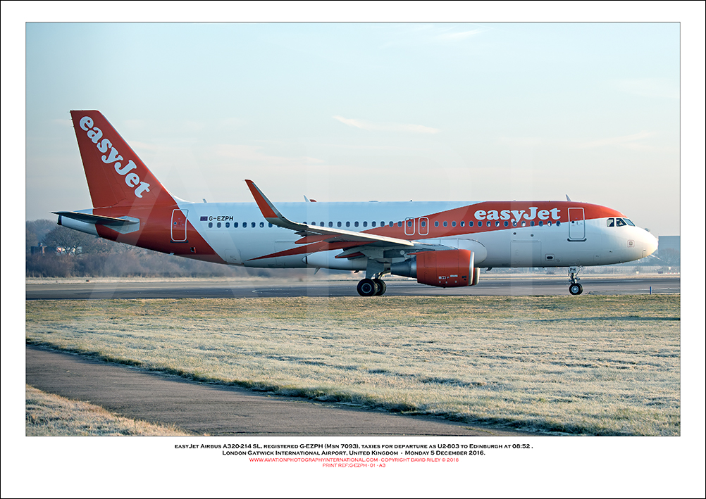 G-EZPH - easyJet Airbus A320-214 SL (Msn 7093) - 01