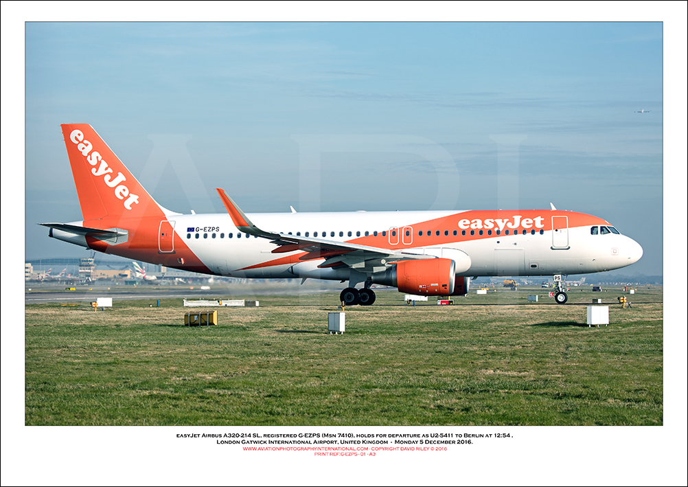 G-EZPS - easyJet Airbus A320-214 SL (Msn 7410) - 01