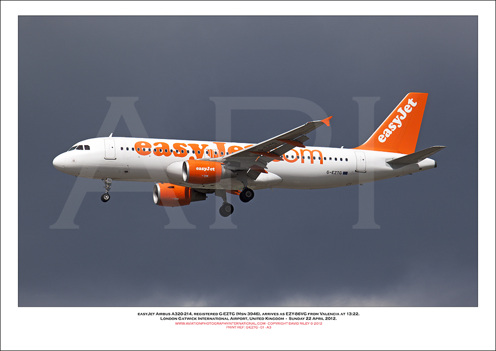 G-EZTG - easyJet Airbus A320-214 (Msn 3946) - 01