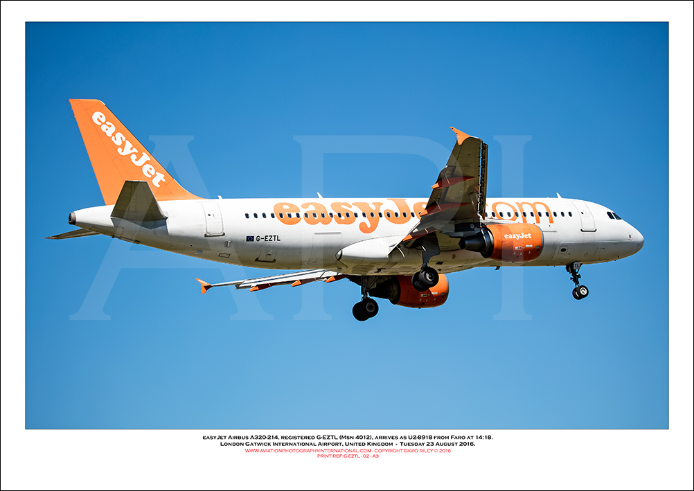 G-EZTL - easyJet Airbus A320-214 (Msn 4012) - 02