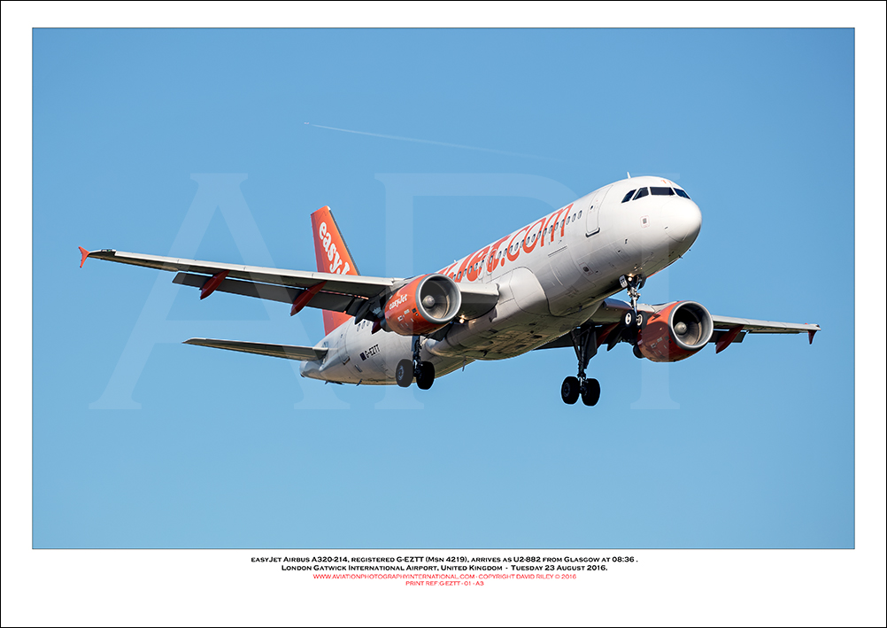 G-EZTT - easyJet Airbus A320-214 (Msn 4219) - 01