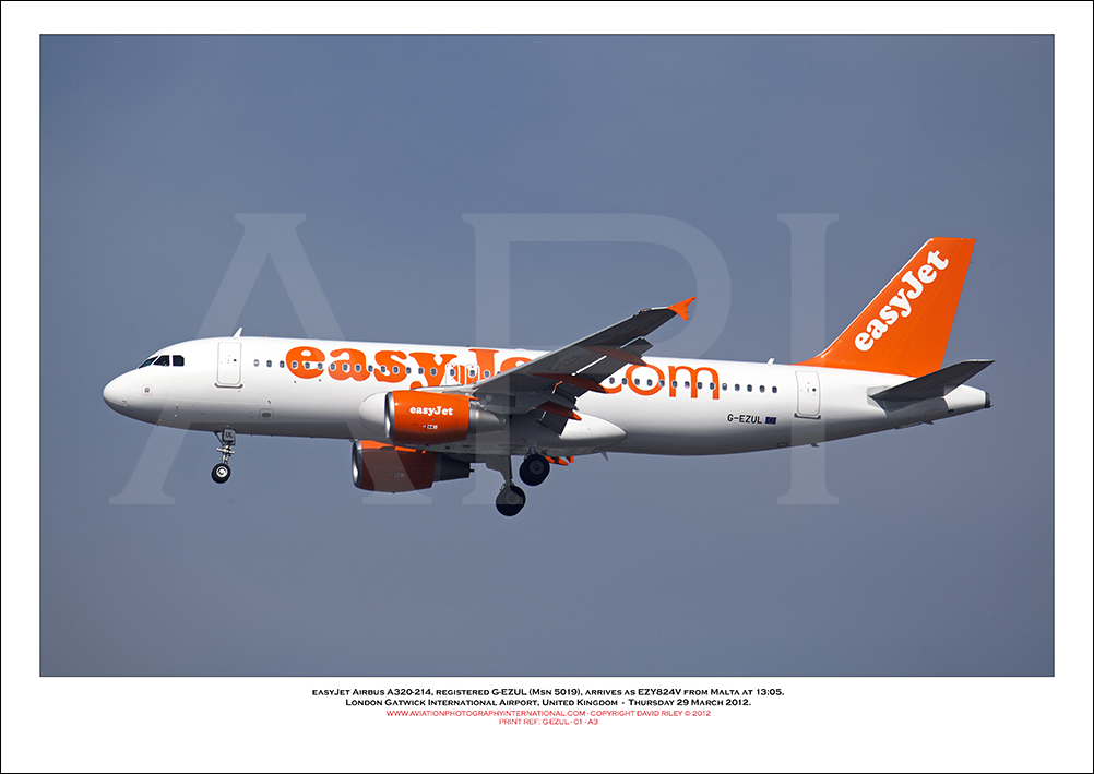 G-EZUL - easyJet Airbus A320-214 (Msn 5019) - 01