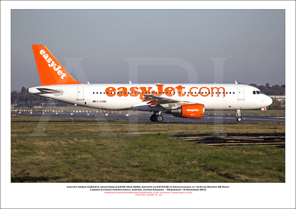 G-EZWE - easyJet Airbus A320-214 (Msn 5289) - 01