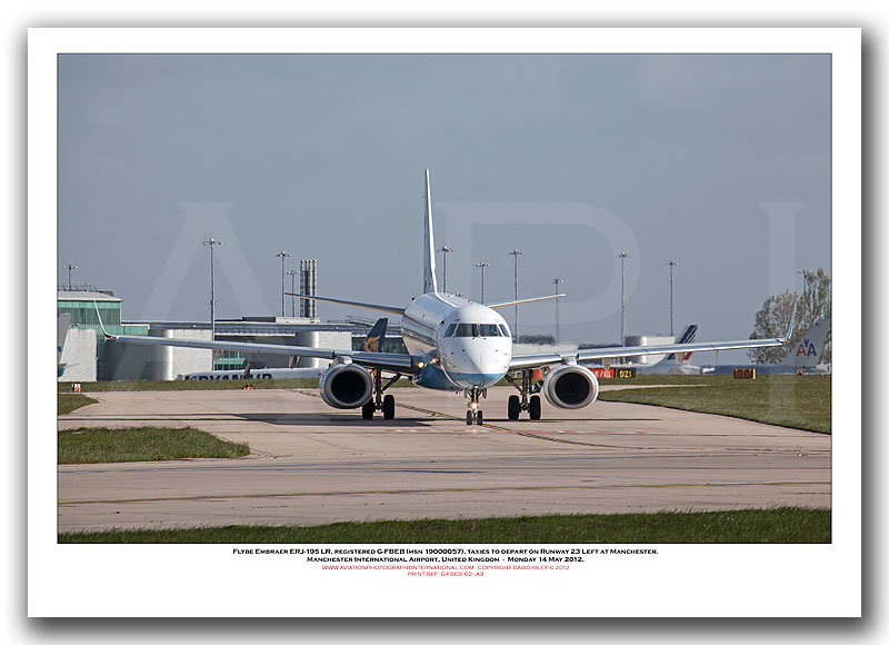 G-FBEB - Flybe Embraer ERJ-195LR  (Msn 19000057) - 02