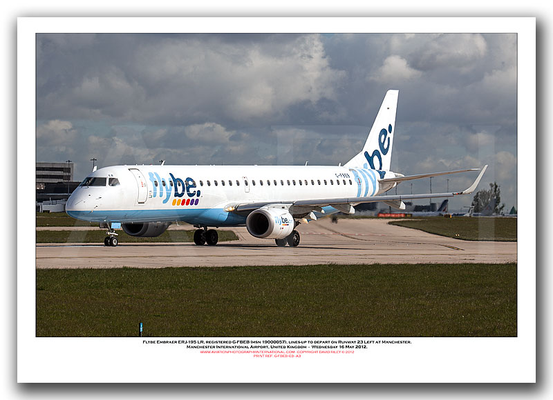 G-FBEB - Flybe Embraer ERJ-195LR  (Msn 19000057) - 03