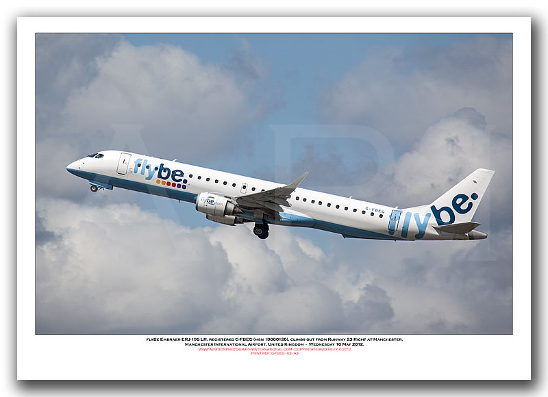 G-FBEG - Flybe Embraer ERJ-195LR  (Msn 19000120) - 03