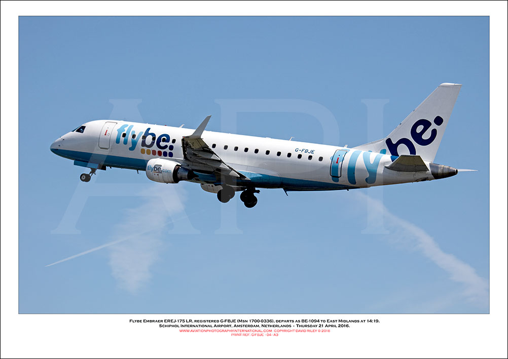 G-FBJE - Flybe Embraer ERJ-175LR  (Msn 170-00336) - 04