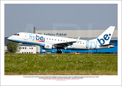 G-FBJF - Flybe Embraer ERJ-175LR  (Msn 170-00341) - 02