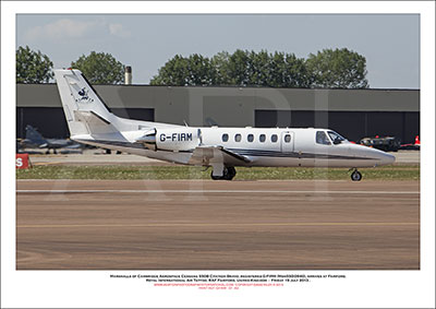 G-FIRM - Marshalls of Cambridge Aerospace Cessna 550B Citation  (Msn 525-0940) - 01
