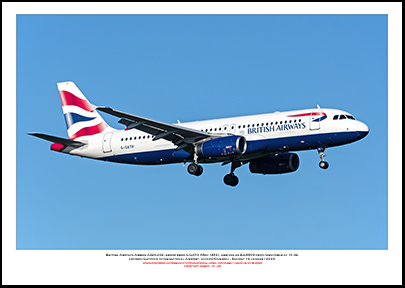 G-GATH - British Airways Airbus A320-232 (Msn 1482) - 01