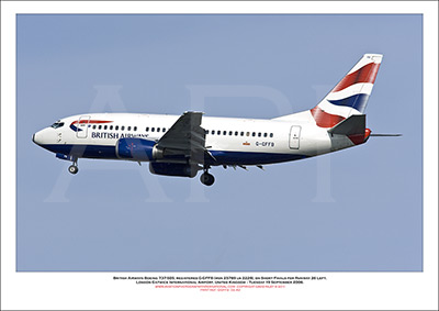 G-GFFB - British Airways Boeing 737-505  (Msn 25789 ln 2229) - 02