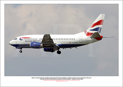 G-GFFC - British Airways Boeing 737-505 (Msn 24272 ln 1923) - 01