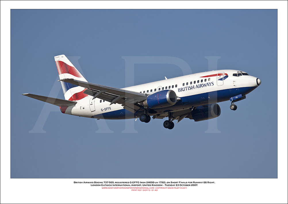 G-GFFG - British Airways Boeing 737-505 (Msn 24650 ln 1792), - 02