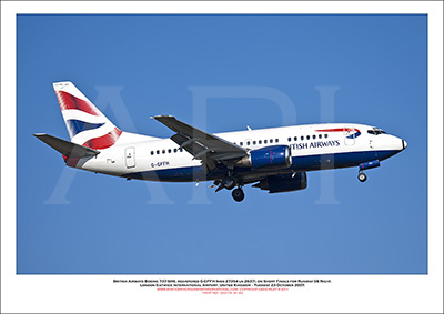 G-GFFH - British Airways Boeing 737-5H6 (Msn 27354 ln 2637) - 01