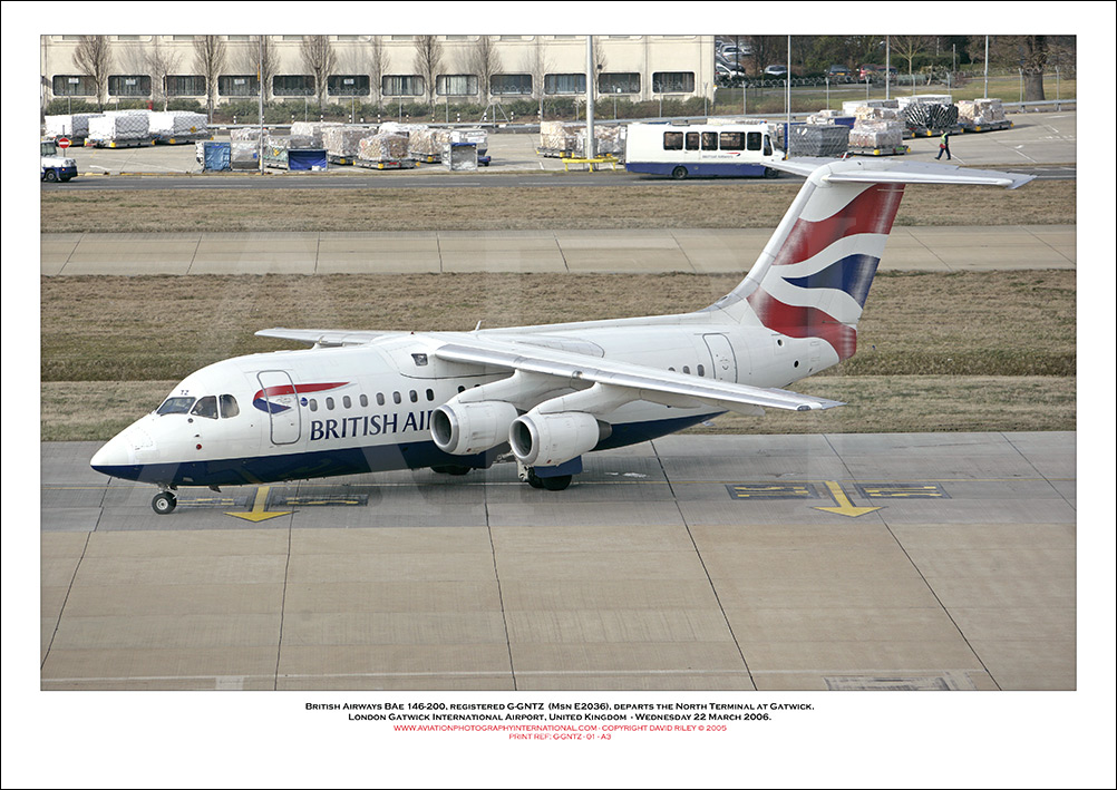 G-GNTZ -BA Connect BAe 146-200  (Msn E2036) - 01