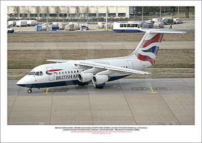 G-GNTZ -BA Connect BAe 146-200  (Msn E2036) - 01