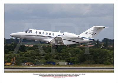 G-HCSA -Cessna 525A Citation CJ2+  (Msn 525A-0334) - 01