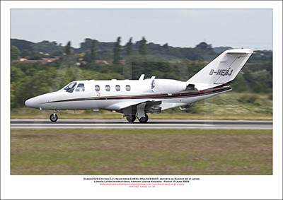 G-HEBJ - Cessna 525 Citation CJ1 (Msn 525-0437) - 01