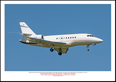 G-ITIG - TAG Aviation UK Falcon 2000 EX  (Msn 4010A3) - 02