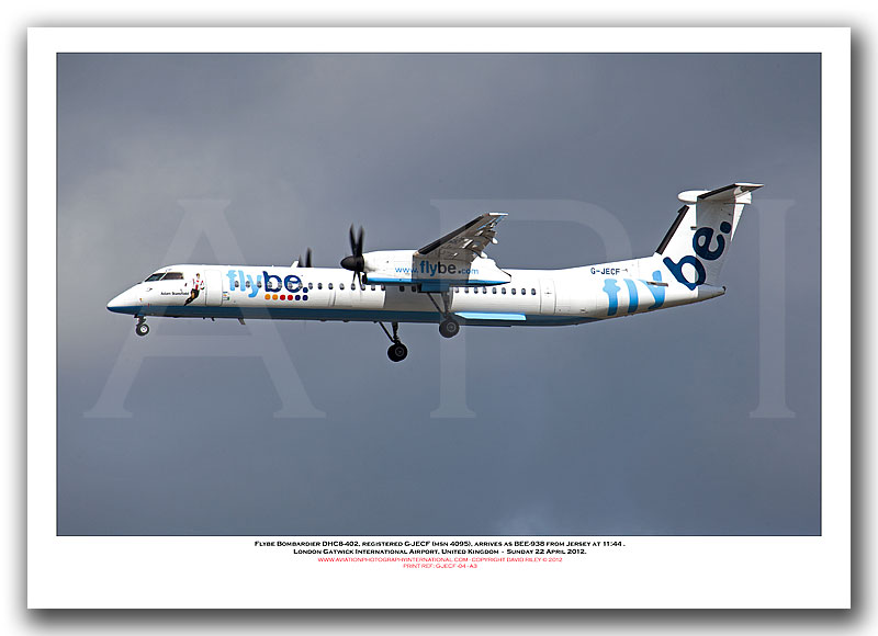 G-JECF - Flybe Bombardier DHC8-402  (Msn 4095) - 04