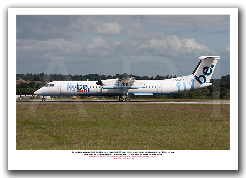 G-JECS - Flybe Bombardier DHC8-402  (Msn 4142) - 01