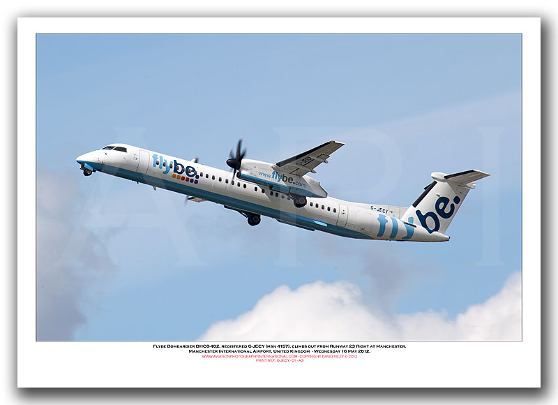 G-JECY - Flybe Bombardier DHC8-402  (Msn 4157) - 01