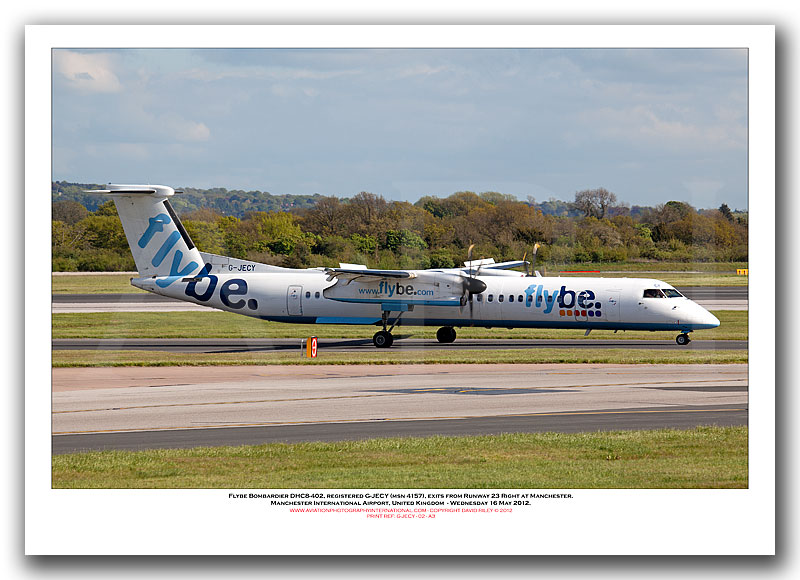 G-JECY - Flybe Bombardier DHC8-402  (Msn 4157) - 02