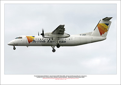 G-JEDF - Flybe Bombardier DHC8-311  (Msn 548) - 01