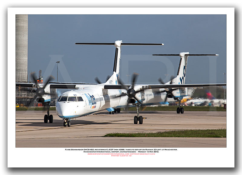 G-JEDT - Flybe Bombardier DHC8-402  (Msn 4088) - 01