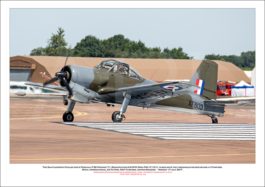 G-KAPW - Percival P-56 Provost T.1 (Msn PAC/F/311) - 03