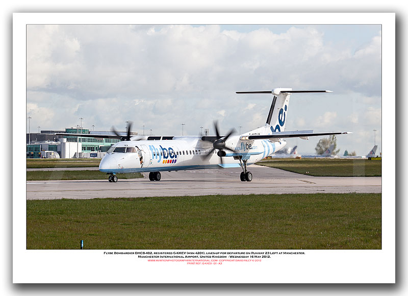 G-KKEV - Flybe Bombardier DHC8-402  (Msn 4201) - 01