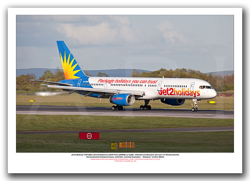 G-LSAM -  Jet2 Boeing 757-204 (Msn 26966 Ln 52) - 02