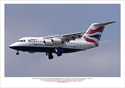 G-MABR  - BA Connect BAe 146-100a  (Msn E1015) - 03