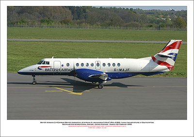 G-MAJF - British Airways CitiExpress British Aerospace Jetstream 41 (Msn 41008) - 02