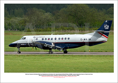 G-MAJM - British Airways CitiExpress British Aerospace Jetstream 41 (Msn 41096) - 02