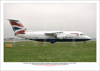 G-MANS - British Airways CitiExpress BAe 146-200  (Msn E-2088) - 02