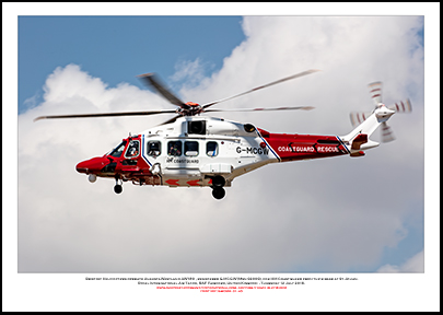 G-MCGW  - HM Coastguard  AugustaWestland AW189  (Msn 920009) - 01