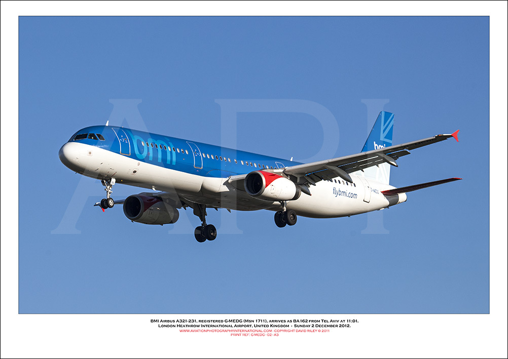 G-MEDG - BMI Airbus A321-231 (Msn 1711) - 02